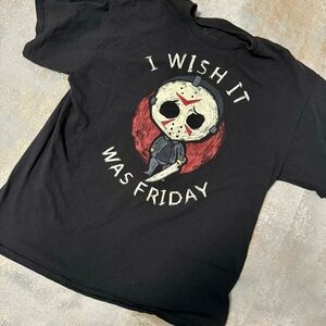 Halloween Friday the 13th I wish it was friday L Shirt